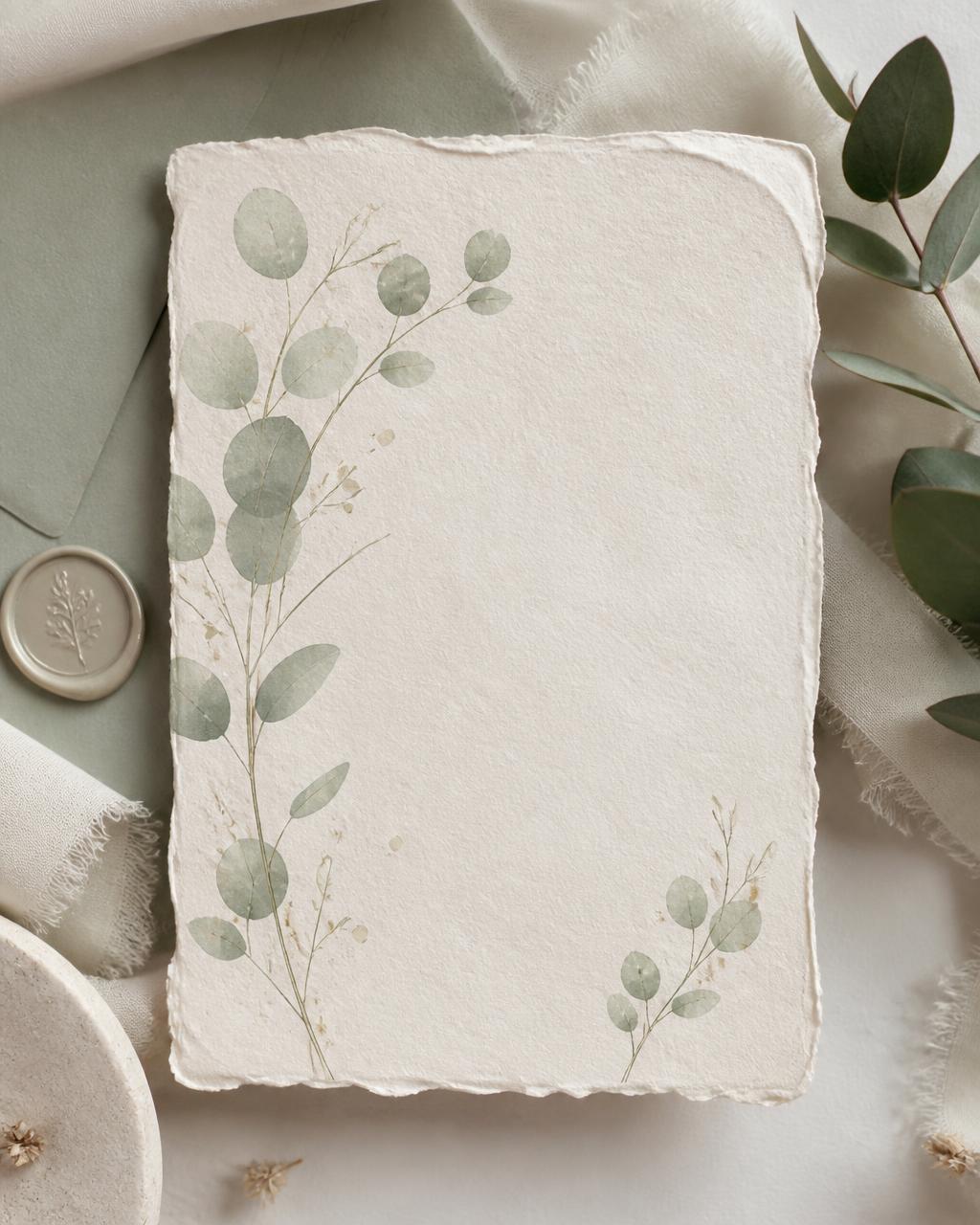 Invitación Modelo Botánico